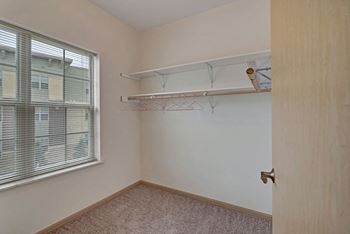 Walk-in closets*